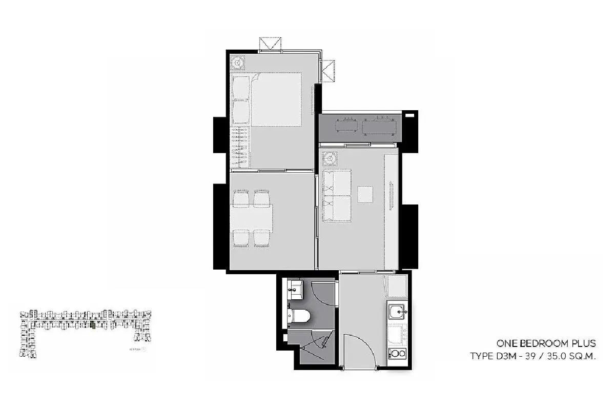 picture 1Bedroom Plus - Life Sathorn Sierra 33th Floor 6828991 - 5/7