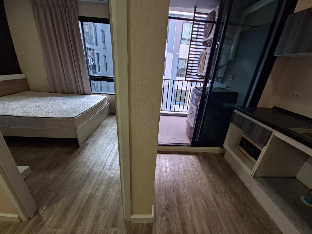 🔥ให้เช่า Gen condo , 10,000/เดือน แบบ 2 ห้องนอน 42 ตรม. ตึก A ชั้น 6 จอดรถได้ 2 คัน, คฟฟ.ครบ มีแอร์ 3 ตัว ห้องน้ำ 2 ห้อง