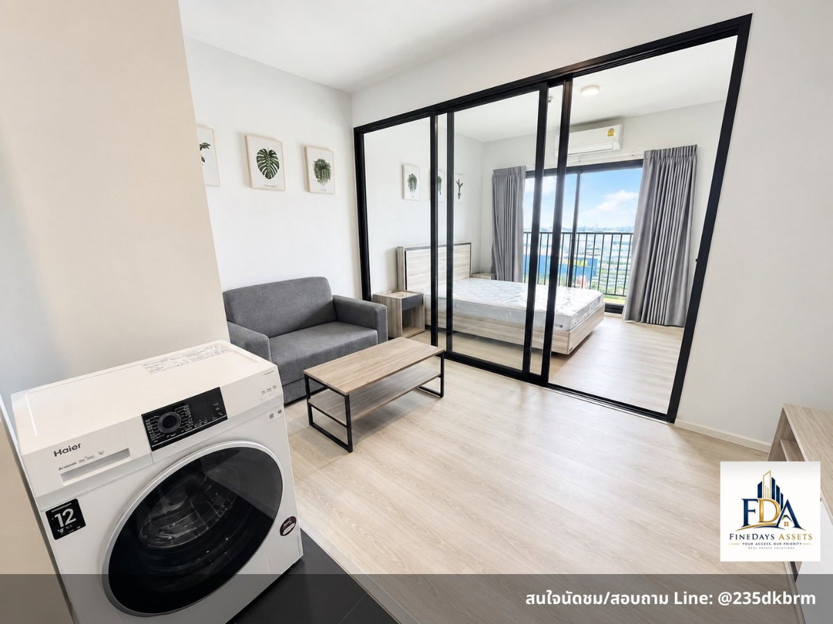 รูป 🏙️FD-071293 ให้เช่า | A Space Mega 2 ✨ 1 ห้องนอน | 29 ตร.ม. | ชั้น 15 💰 10,000 บาท/เดือน 🛏️ 1 ห้องนอน | 1 ห้องน้ำ - รูปที่ 1/8