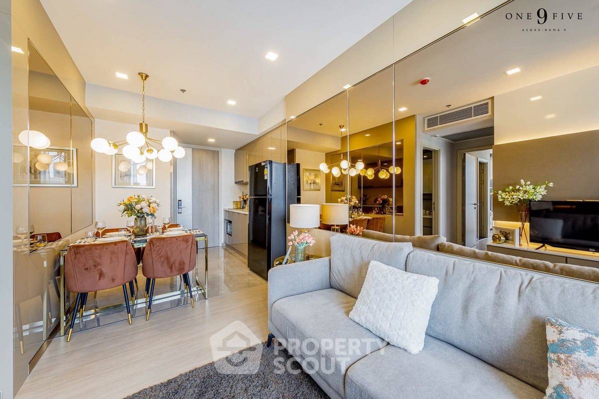 picture 2-BR Condo At One 9 Five Asoke - Rama 9 Near MRT Phra Ram 9 (ID 3358006) - 4/9
