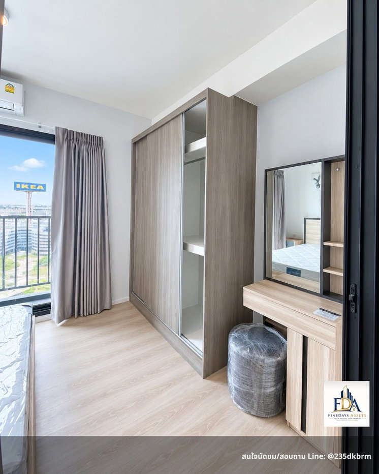 รูป 🏙️FD-071293 ให้เช่า | A Space Mega 2 ✨ 1 ห้องนอน | 29 ตร.ม. | ชั้น 15 💰 10,000 บาท/เดือน 🛏️ 1 ห้องนอน | 1 ห้องน้ำ - รูปที่ 5/8