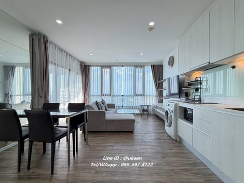 ให้เช่า KnightsBridge The Ocean Sriracha2 Bedroom ห้องมุม 63 ตร.ม.