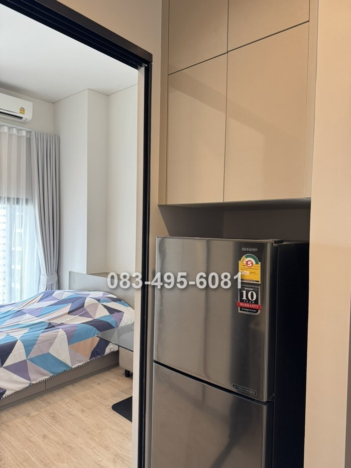 รูป [ให้เช่า] 1 ห้องนอน | 1 ห้องน้ำ | 28 ตร.ม | พร้อมเข้าอยู่ | เฟอร์ครบ | Ideo Sathorn Wongwianyai - รูปที่ 5/12