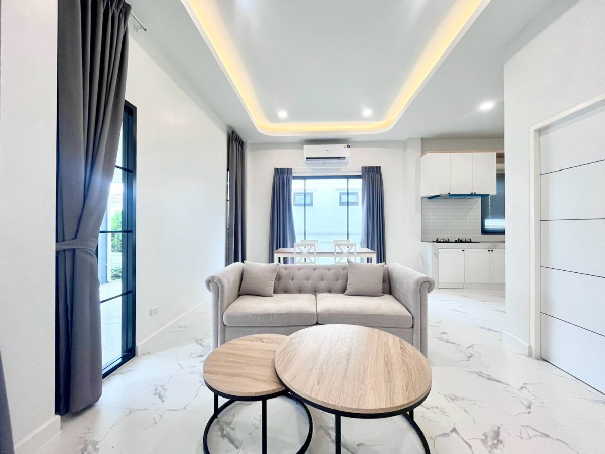 รูป 🏙️ ขายด่วน! บ้านเดี่ยว 3 ห้องนอน คาริสม่า วิลล์ สันผักหวาน หางดง 📞 063-6649056 - รูปที่ 9/23