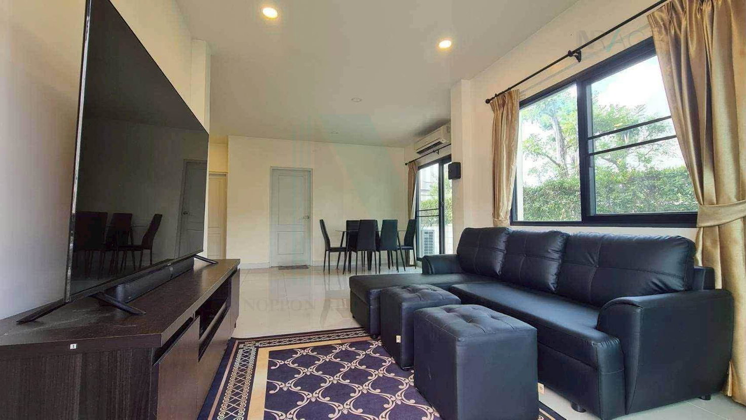 รูป ให้เช่าบ้านเดี่ยว 2 ชั้น เซนโทร อ่อนนุช-สุวรรณภูมิ 4 ห้องนอน 4 ห้องน้ำ - รูปที่ 2/8