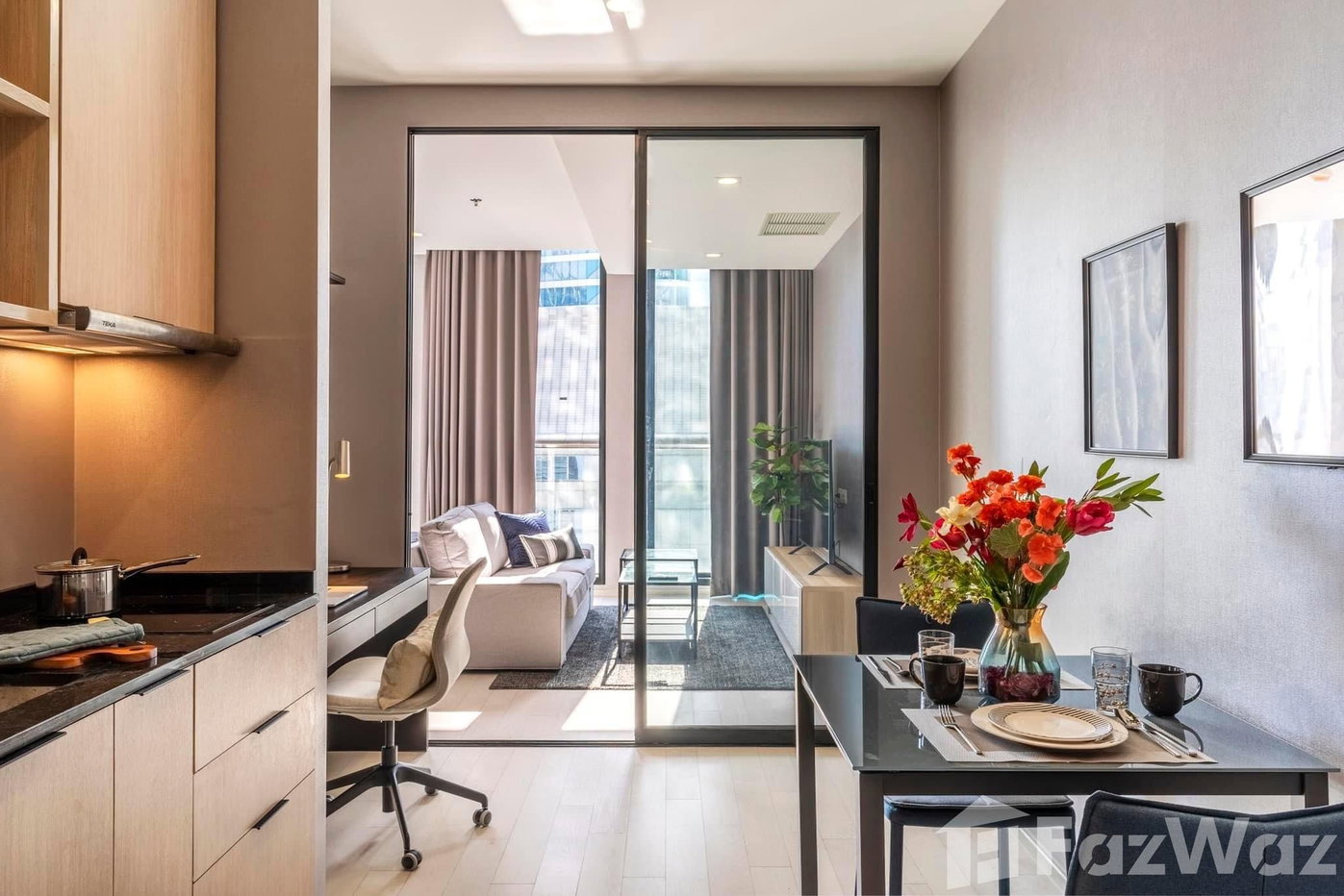 picture 1 Bedroom Condo for rent at Noble Ploenchit 1133976 - 6/7
