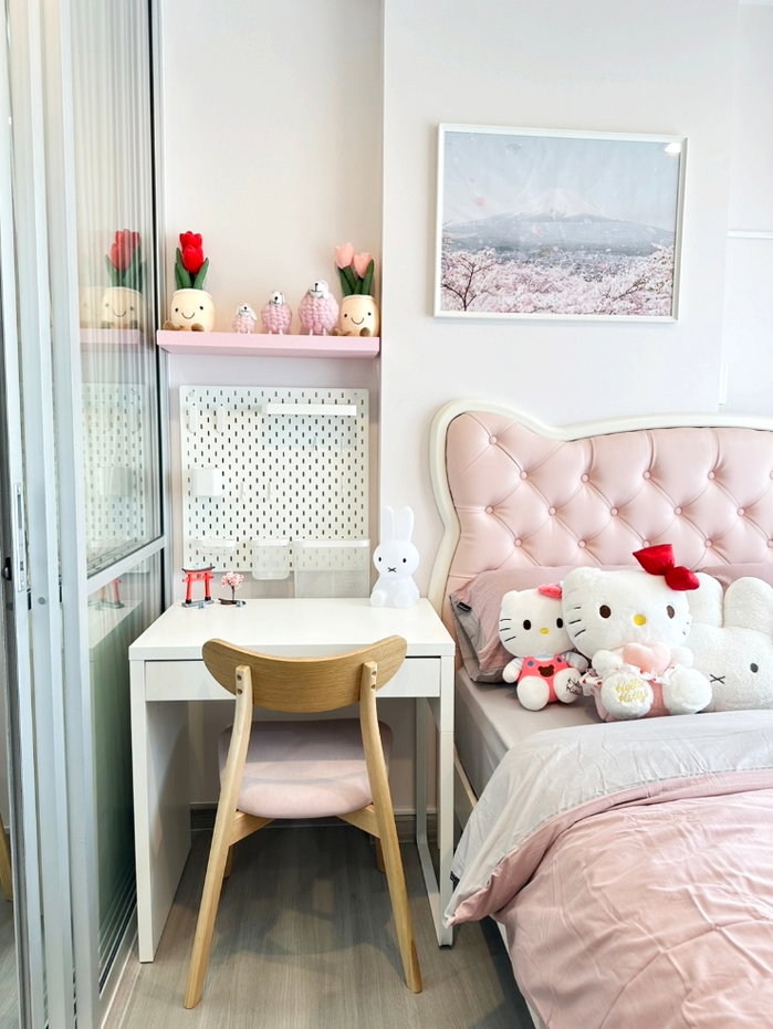 รูป ให้เช่า The president จรัญ-ไฟฉาย 29.2 ตรม Style Japanese cute luxury pink สุดน่ารัก - รูปที่ 2/29