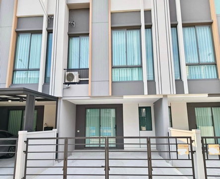 svs381 For Rent: 2-Story Townhouse at Pleno Sukhumvit–Bangna 4 (Prime location right next to MEGA Bangna)