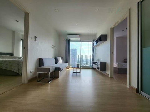For Rent Condo SUPALAI VERANDA SUKHUMVIT 117 Building 1, Floor 19,2 bed room, Room size 65 sqm