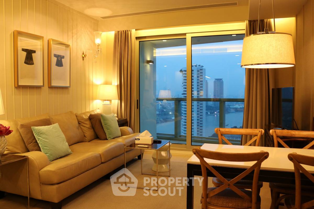 picture 2-BR Condo at The River Condominium near BTS Saphan Taksin (ID 513423) - 1/4