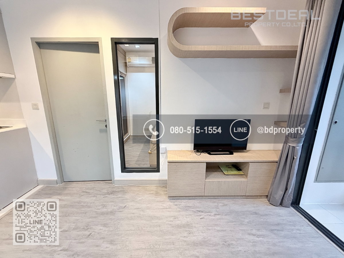รูป Bestdeal ให้เช่า 1 ห้องนอน 31ตรม.ราคา 16,000/เดือนเท่านั้น เฟอร์นิเจอร์และเครื่องใช้ไฟฟ้าครบ“IDEO MOBI RAMA 9” ใกล้MRT และ เซ็นทรัลพระราม 9 - รูปที่ 2/11