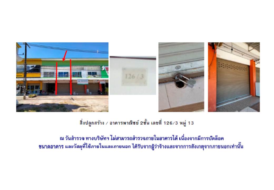 picture SHOP HOUSE 25.3 Sq.w. Loeng Nok Tha Yasothon for 1.5M - 4/5
