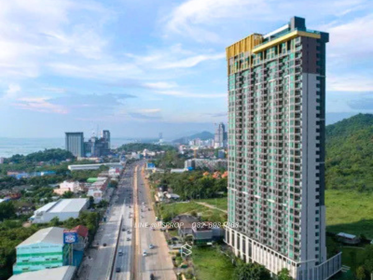 คอนโดเช่าศรีราชา ใกล้ถนนสุขุมวิท Knightbridge The Ocean Sriracha  ✅ พร้อมเข้าอยู่ #CR0589