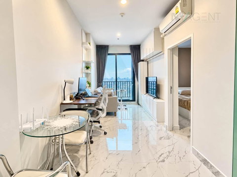 ให้เช่าคอนโด เดอะ นิช ไพรด์ ทองหล่อ-เพชรบุรี อาคาร 1 ชั้น 24 1 ห้องนอน ขนาด 35 ตรม ใกล้ โรงพยาบาลกรุงเทพ