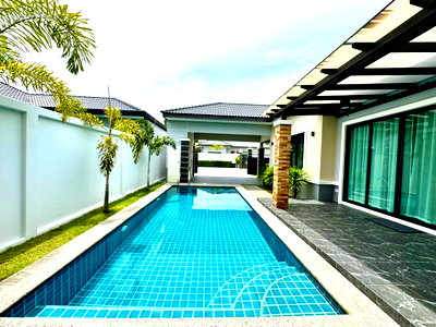 Houses for sale Hui Yai Road  : Pattaya pool villa, 88.8 sq.m., 3 bedrooms, 3 bathrooms.