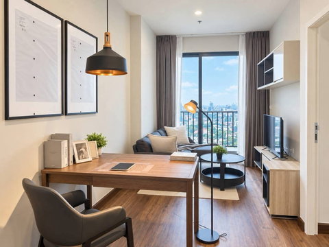 เช่า! The Niche Pride Thonglor–Phetchaburi | 1 Bedroom 35.5 ตร.ม. ชั้น 30+ ใกล้ MRT เพชรบุรี | 18,000 บาท/เดือน | Line : @goodyield