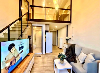 คอนโดให้เช่า : ✨Duplex 1 Bedroom Unit For Rent @ Siamese Sukhumvit 87   🏡
