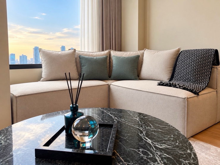 รูป 💎 Noble Form Thonglor | Luxury 2BR พร้อมอยู่ วิวเมืองสุดปัง AS-00227🌟 - รูปที่ 13/32