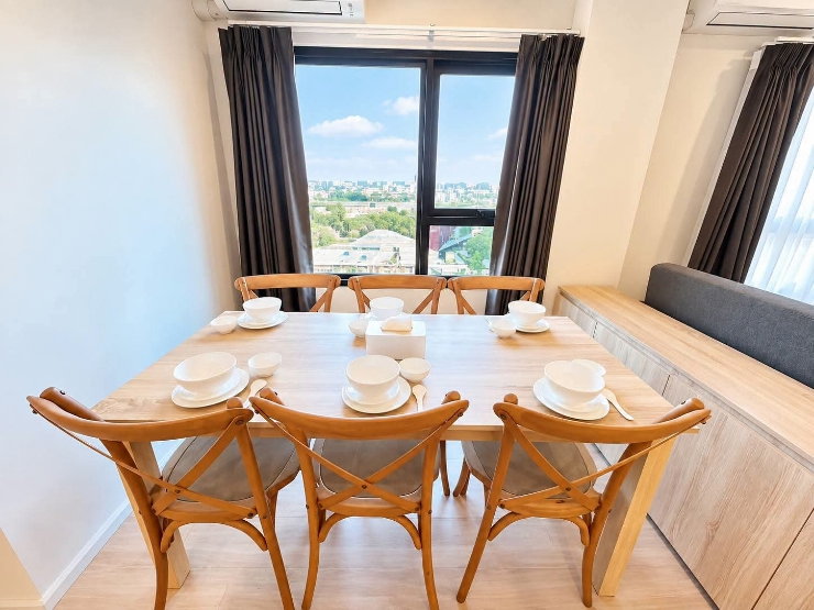 รูป ให้lช่าTheEscentCondo พร้อมเฟอร์ฯ วิวดอยสุเทพ ห้องกว้าง 65 ตร.ม.(ชั้น 8 ) #วิวดอยสุเทพคอนโดอยู่ติดเซ็นทรัลเฟส ใกล้ ม.พายัพ ,นิมมาน , เมญ่า  - รูปที่ 8/19