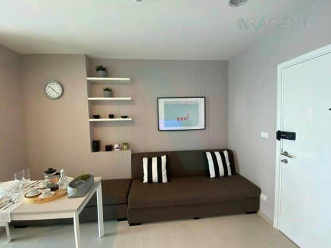 🔺 For Rent Condo ASPIRE ERAWAN Building 1, Floor 12,1 bed room, Room size 35.00 sqm