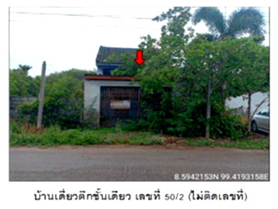 Houses for sale Wiang Sa Surat Thani : HOME 46.7 Sq.w. Wiang Sa Surat Thani for 689,000