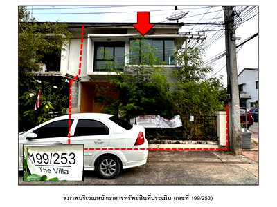 ทาวน์โฮม แม็คโคร บางบัวทอง : ที่ดินพร้อมสิ่งปลูกสร้าง 25.3 ตร.วา เดอะวิลล่า-บางบัวทอง บางบัวทอง นนทบุรี 1.6M