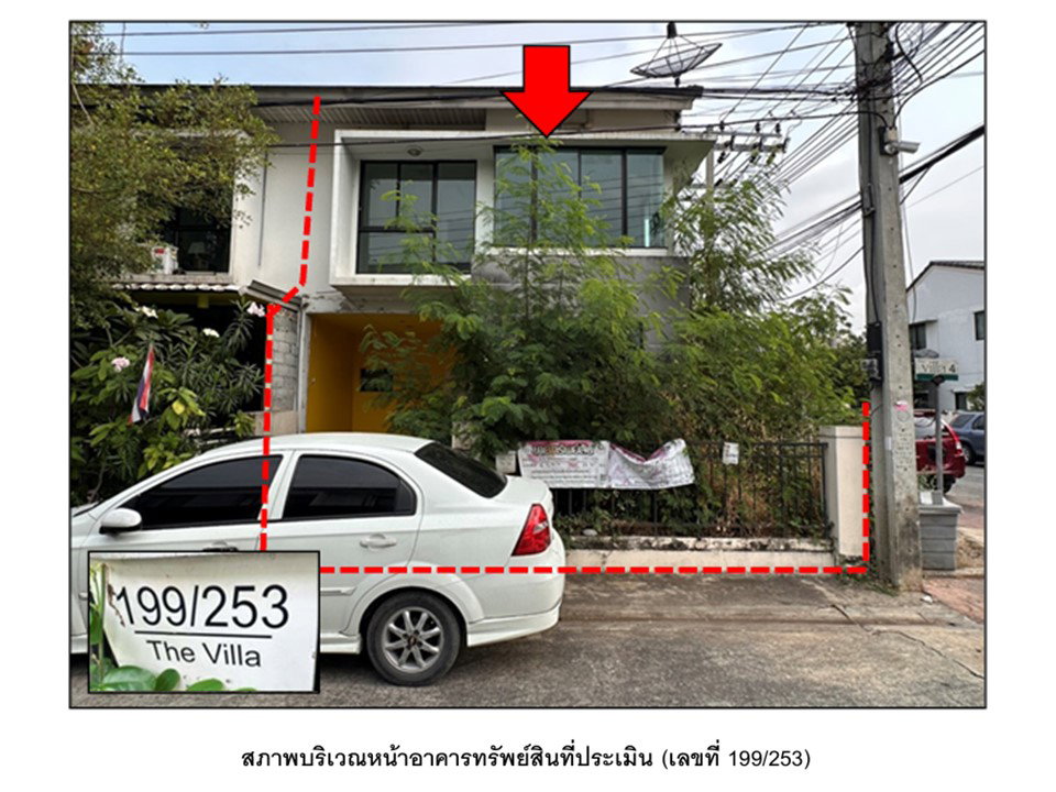 รูป ที่ดินพร้อมสิ่งปลูกสร้าง 25.3 ตร.วา เดอะวิลล่า-บางบัวทอง บางบัวทอง นนทบุรี 1.6M - รูปที่ 1/6