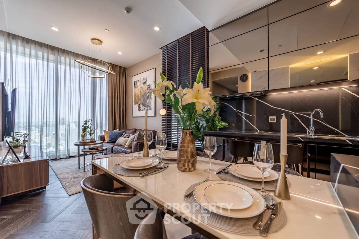 picture 70m To BTS Thong Lor: 30th-Floor 2-BR At The Esse Sukhumvit 36 (ID 2743994) - 3/9