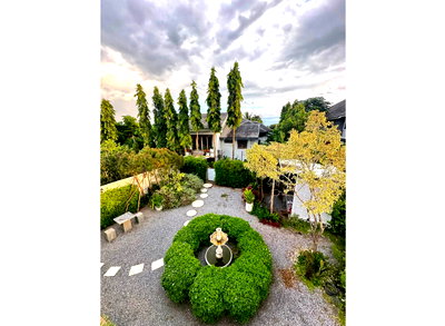 บ้านเดี่ยวให้เช่า : บ้านพักส่วนตัวกลางสวน Tropical Garden ตำบลห้วยสัก เมืองเชียงราย ใกล่ไร่เชิญตะวัน / Call : 089-899-4482