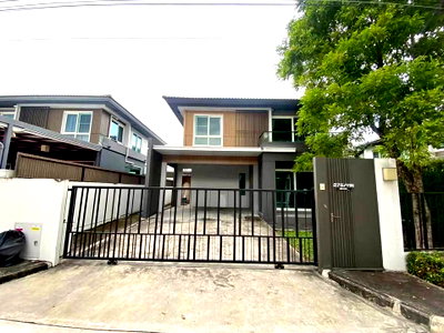 เช่าบ้านเดี่ยว กรุงเทพมหานคร : R3169 ให้เช่าบ้านเดี่ยว 2 ชั้น หมู่บ้านมัณฑนา ศรีนครินทร์-ร่มเกล้า (ว่างค่ะ)