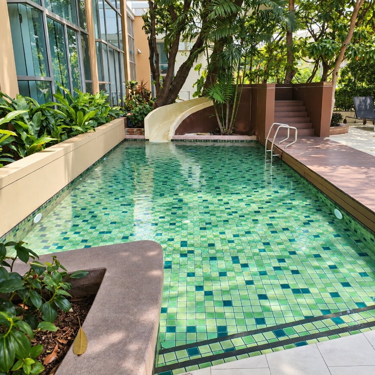 รูป 🇹🇭 ให้เช่า VILLA SATHORN 2 นอน 2 น้ำ 🚆 ติด BTS กรุงธนบุรี 0 เมตรพร้อมเข้าอยู่ - รูปที่ 39/46