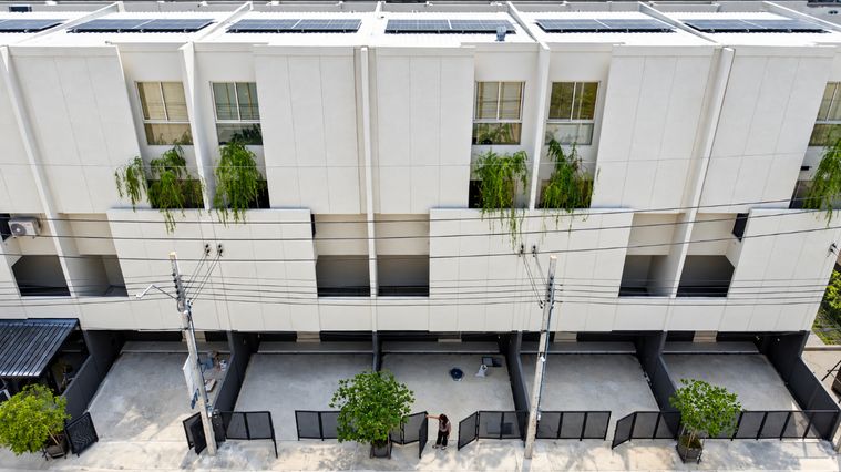 ให้เช่าทาวน์โฮม 3 ห้องนอน 202 ตร.ม. 22 ตร.ว. นิว เวิร์ส กรุงเทพกรีฑา