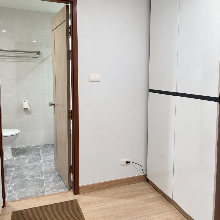 รูป 🇹🇭 ให้เช่า VILLA SATHORN 2 นอน 2 น้ำ 🚆 ติด BTS กรุงธนบุรี 0 เมตรพร้อมเข้าอยู่ - รูปที่ 9/46