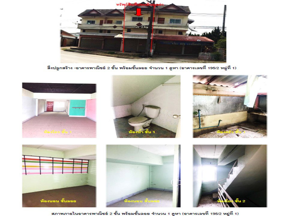 picture SHOP HOUSE 15.2 Sq.w. Mae Chan Chiang Rai for 1.8M - 3/4