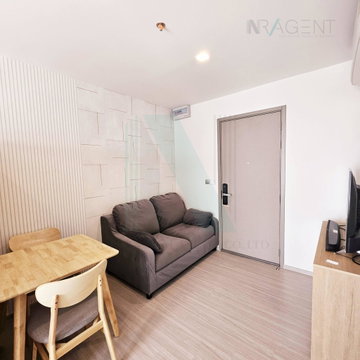 🚩 For Rent Condo LIFE ASOKE HYPE Building 1, Floor 34,Studio, Room size 27 sqm