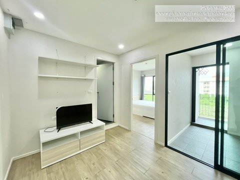 ให้เช่าThe Midd condo) 30 ตร.ม แบบ 1 ห้องนอน 1 ห้องน้ำ ใกล้MRTตลาดบางใหญ่