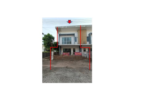 TOWN HOUSE 30 Sq.w. Kabin Buri Prachinburi for 1.3M
