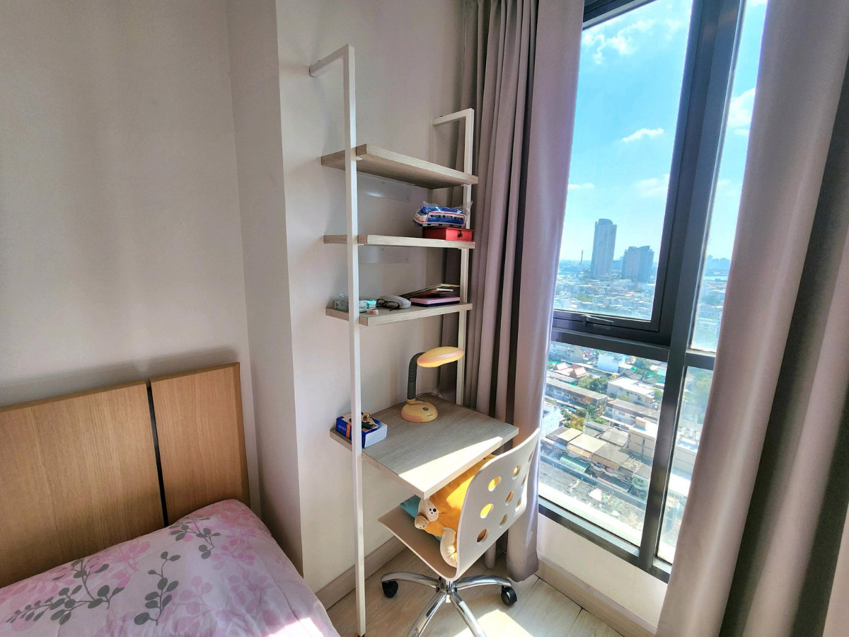 รูป ให้เช่าคอนโด Ideo Mobi สาทร ติด BTS ธนบุรี 2 ห้องนอน 2 ห้องน้ำ เพียง 25,000 บาท วิวเมือง - รูปที่ 19/29
