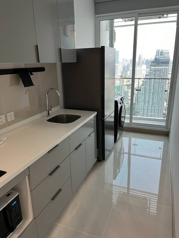 picture Supalai Premier Si Phraya, 2bedroom, 33 floor 73sqm (with washing machine) ð line: eyannie - 18/21