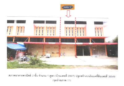 อาคารพาณิชย์ ปทุมรัตต์ ร้อยเอ็ด : ที่ดินพร้อมสิ่งปลูกสร้าง 25 ตร.วา วรรณโสภา ปทุมรัตต์ ร้อยเอ็ด 1.1M