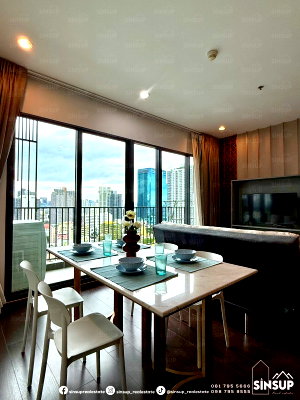 คอนโดให้เช่า : 𝘾 𝙀𝙠𝙠𝙖𝙢𝙖𝙞 ให้เช่า 2 ห้องนอน 2 ห้องน้ำ | 64 ตร.ม. | ชั้น 22 | ห้องมุม วิวเปิดโล่ง