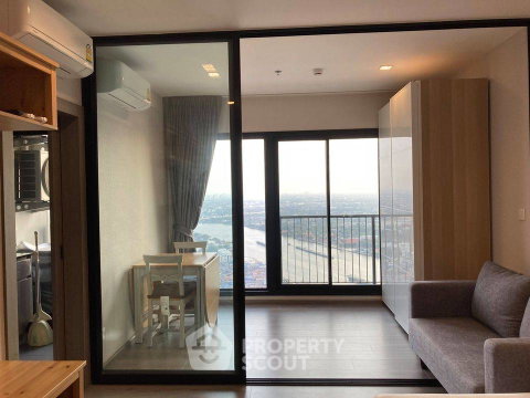 คอนโด 1 ห้องนอน ชั้น 50 The Politan Rive ใกล้ MRT สะพานพระนั่งเกล้า (ID 422997)