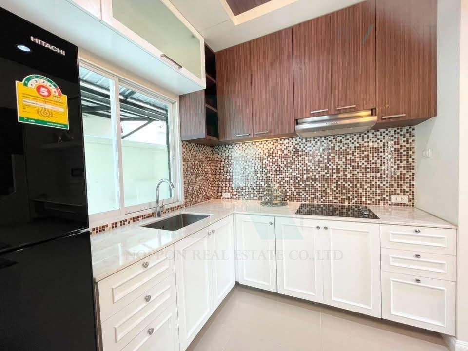 3-bed townhouse for rent, 197 sqm, 53.7 sq wah, Kansiri Ramintra-Nuan Chan 48