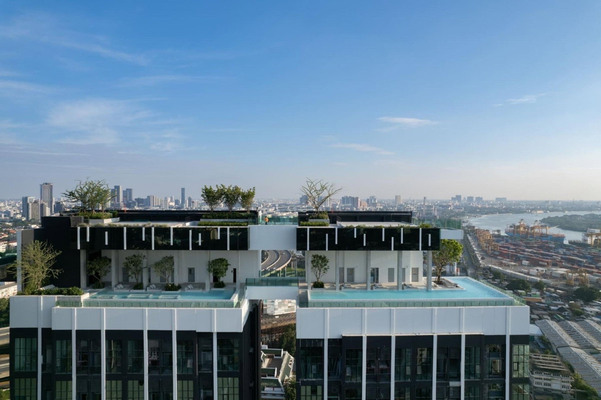 รูป ⭐️ขายห้องใหม่แถมผู้เช่า⭐️ | 5,300,000 | Modiz Sukhumvit 50 โมดิซ สุขุมวิท 50  Vertical Suite เพดานสูง ทำเลสุขุมวิท ใกล้ BTS อ่อนนุช ห้องดีวิวแม่น้ำ - รูปที่ 15/16