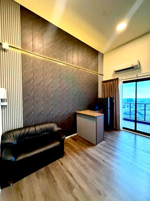 ขายคอนโด : 🚩 ขายคอนโด แลนด์มาร์ค แอท แกรนด์ สเตชั่น อาคาร 1 ชั้น 21 Duplex ขนาด 35 ตรม ใกล้ Fashion Island