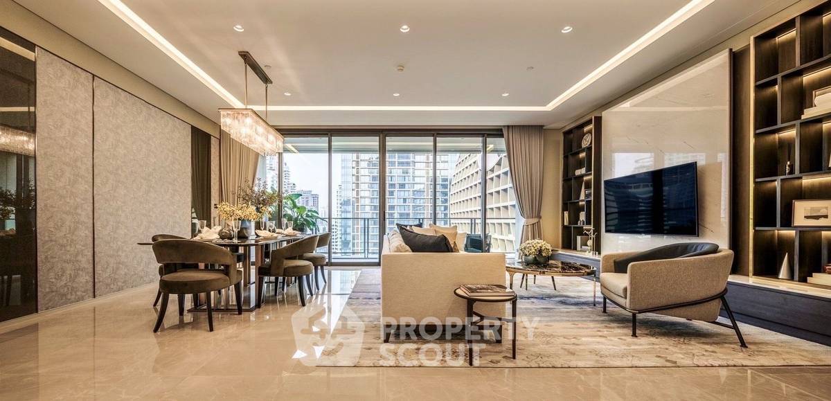 รูป 3 ห้องนอน ชั้น 17 ขนาด 216 ตร.ม. ที่ The Residences at Sindhorn Kempinski Hotel Bangkok ใกล้ BTS ราชดำริ (ID 1580382) - รูปที่ 1/8