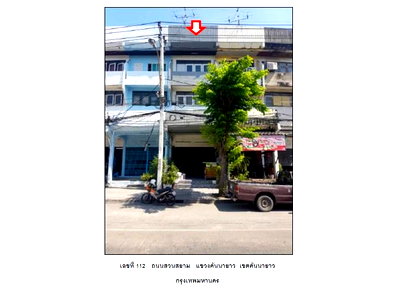 SHOP HOUSE 17 Sq.w. Khan Na Yao Bangkok for 2.5M