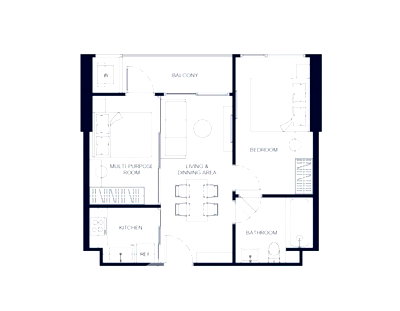 ขายคอนโด : คอนโด 2-ห้องนอน ที่ พีทีวาย เรสซิเดนซ์ สาย 1 ใกล้ พัทยาใต้ (ID 3361249)