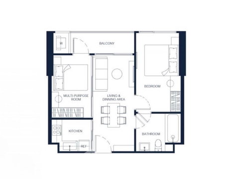 2-BR Condo at PTY Residence Sai 1 close to Pattaya South (ID 3361249)