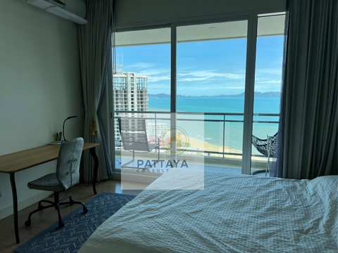 ให้เช่า คอนโด 1ห้องนอน Reflection Jomtien Beach Pattaya วิวทะเล